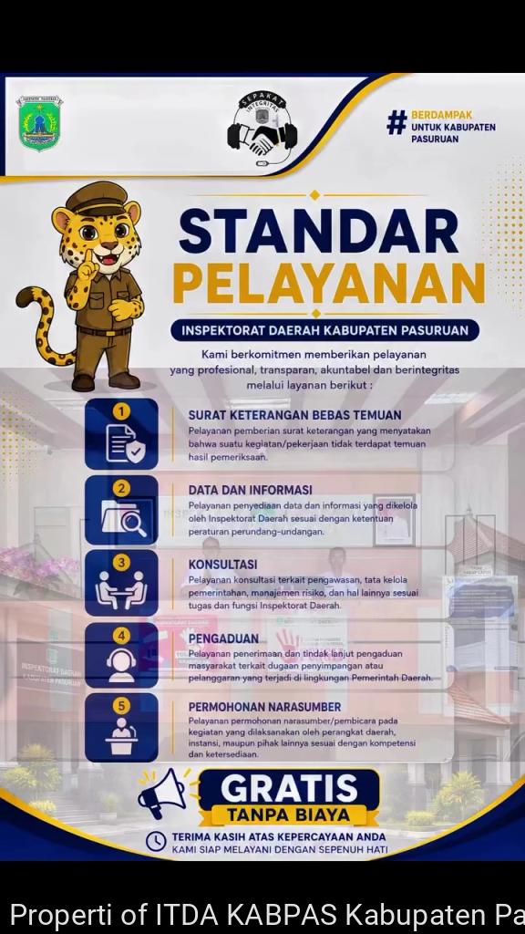STANDAR PELAYANAN